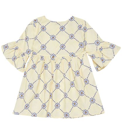 Marni Dress - Yellow w. Flowers