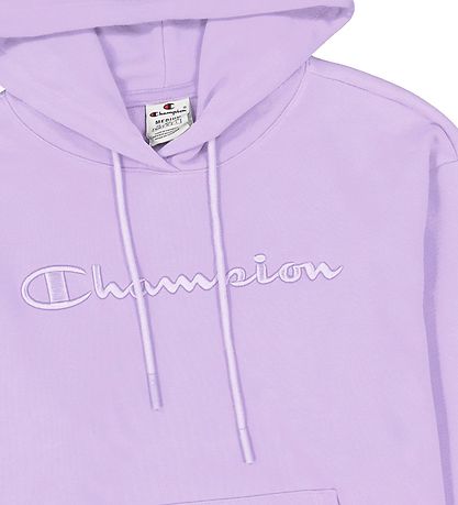 Champion 패션 후드티 - 보라색