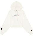 Sweat à Capuche Champion Fashion - Crop - Blanc Sweat à Capuche Champion Fashion - Crop - Blanc