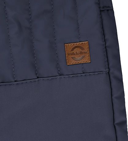 Mikk-Line Thermo Trousers - Duvet - Coated - Blue Nights