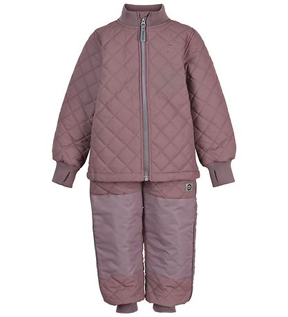 Mikk-Line Termoklær m. Fleece - Dyne - Coated - Twilight Mauve Mikk-Line Termoklær m. Fleece - Dyne - Coated - Twilight Mauve
