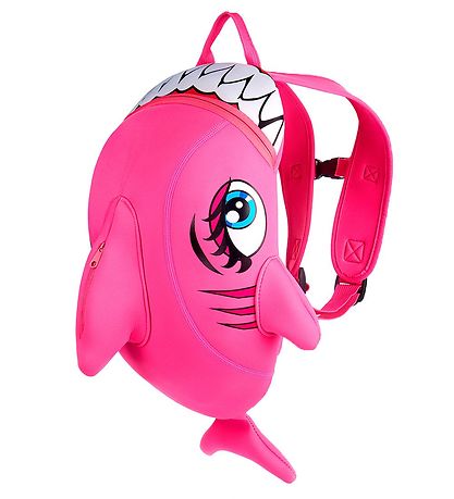 Crazy Safety Kleuterrugzak - Shark - Roze