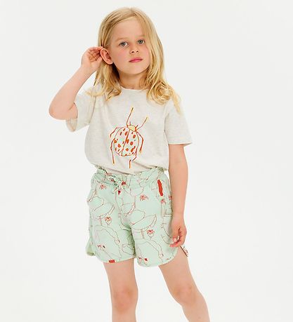 Soft Gallery Shorts - SgCera - Poppy - Misty Jade AOP Soft Gallery Shorts - SgCera - Poppy - Misty Jade AOP