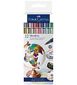 Faber-Castell Filzstifte - Metallic - 12 st. Faber-Castell Filzstifte - Metallic - 12 st.