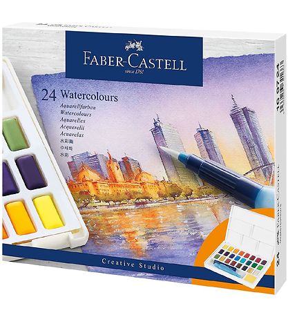Faber-Castell Vannfarger - 24 stk.
