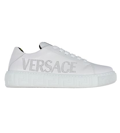 Versace Shoes - La Greca Calf - White
