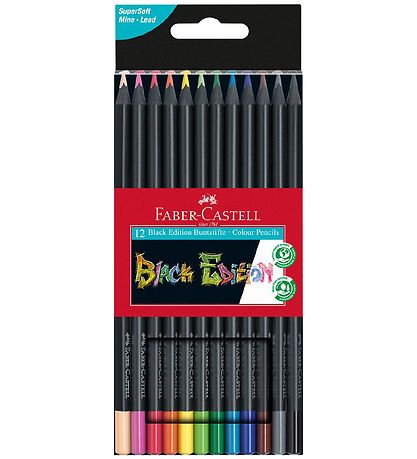 Faber-Castell Värikynät - 12 kpl. - Kolmiomainen - Multi