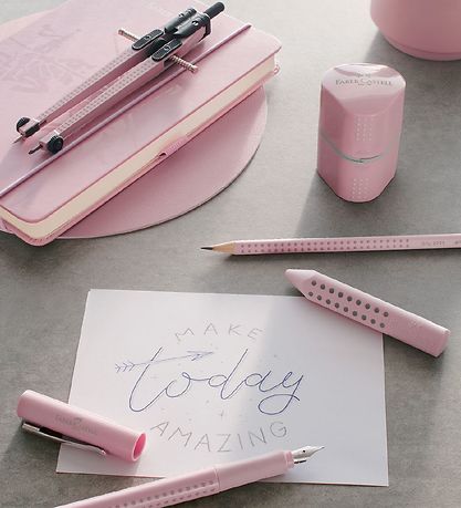 Faber-Castell Lyijykynäsetti - 5 Osaa - Vaaleanpunainen
