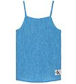 Calvin Klein Linne - Crinkle Strap - Blue Crush