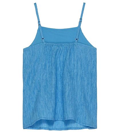 Calvin Klein Tanktop - Crinkle Strap - Blue Crush Calvin Klein Tanktop - Crinkle Strap - Blue Crush