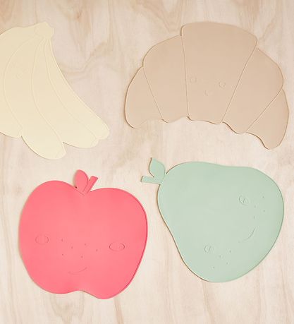 Set de Table OYOY - Silicone - Placemat - Croissant Set de Table OYOY - Silicone - Placemat - Croissant