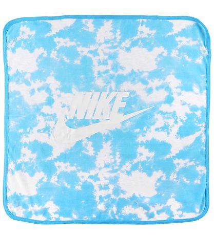 Nike Gift Box - Bodysuit s/s/Beanie/Socks/Blanket - Baltic Blue