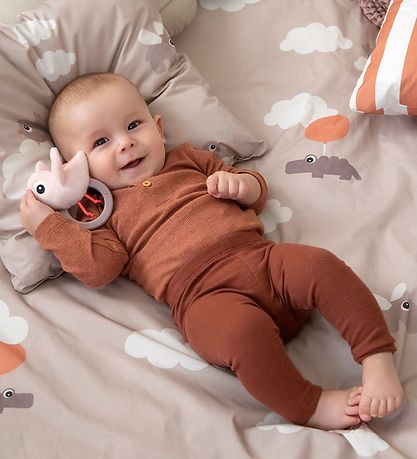 Done by Deer Bettwäsche - Baby - Happy Clouds - Powder