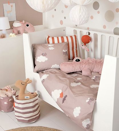 Done by Deer Bettwäsche - Baby - Happy Clouds - Powder
