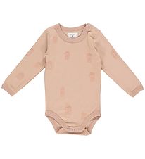 Gro Bodysuit l/s - Sun - Powder Rose Gro Bodysuit l/s - Sun - Powder Rose