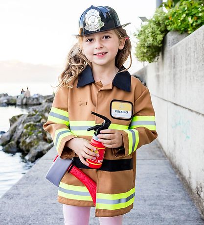 Great Pretenders Costume - Fireman - Brown Great Pretenders Costume - Fireman - Brown