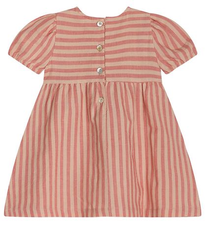 Hust and Claire Dress - Kayse - Paprika w. Stripes Hust and Claire Dress - Kayse - Paprika w. Stripes