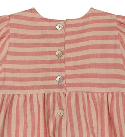 Hust and Claire Dress - Kayse - Paprika w. Stripes Hust and Claire Dress - Kayse - Paprika w. Stripes