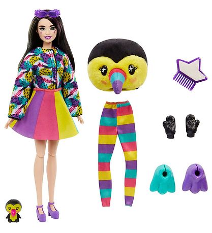 Barbie Doll - Cutie Reveal - Jungle - Toucan Barbie Doll - Cutie Reveal - Jungle - Toucan
