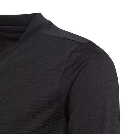 adidas Performance Blouse - Team BASE Tee Y - Black adidas Performance Blouse - Team BASE Tee Y - Black