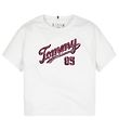 Tommy Hilfiger T-shirt - Sequins Tee - White Tommy Hilfiger T-shirt - Sequins Tee - White