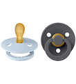 BIBS Colour Smokker - 2-pack - Str. 1 - Symmetrisk - Iron/Baby B