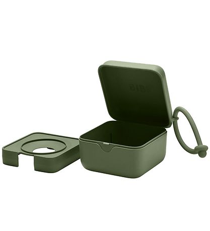 Boite à tétines BIBS - 7x5 cm - Hunter Green Boite à tétines BIBS - 7x5 cm - Hunter Green