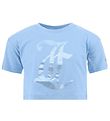 T-Shirt Juicy Couture - Recadrée - Della Robbia Blue