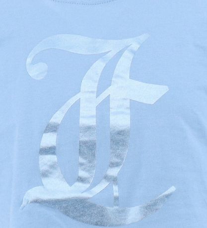 Juicy Couture T-shirt - Cropped - Della Robbia Blue Juicy Couture T-shirt - Cropped - Della Robbia Blue