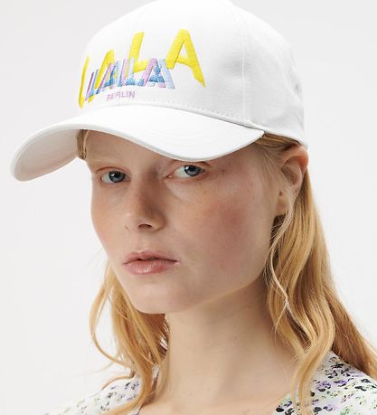 Lala Berlin Cap - Male - Egret w. Embroidery
