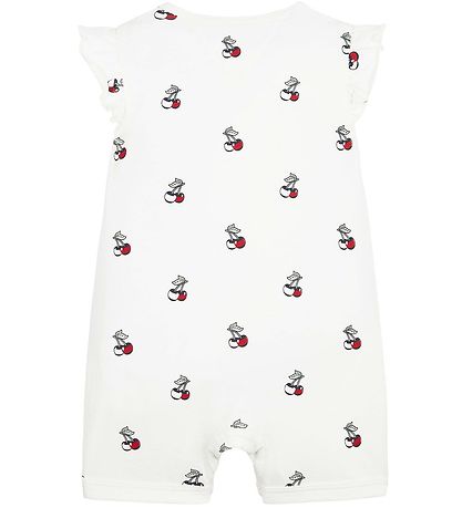 Tommy Hilfiger Summer Romper - Cherry Shortall - Cherry All-Over Tommy Hilfiger Summer Romper - Cherry Shortall - Cherry All-Over