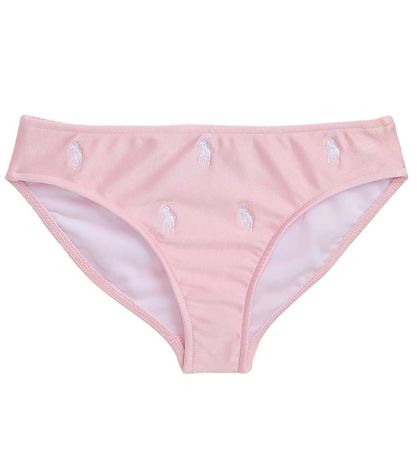 Polo Ralph Lauren Bikini - Watch Hill - Pink/White w. Logos