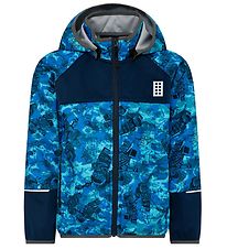 LEGO® Ninjago Softshell Jacket - LWStorm 203 - Dark Navy w. Ninj