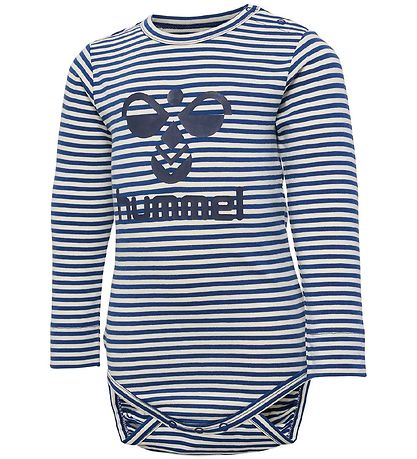 Hummel Bodysuit æ/s - hmlMulle - Navy Peony
