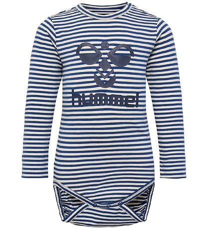 Hummel Bodysuit æ/s - hmlMulle - Navy Peony