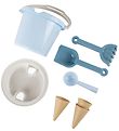 Dantoy Bucket Set - 8 Parts - Thorbjørn - Blue Dantoy Bucket Set - 8 Parts - Thorbjørn - Blue