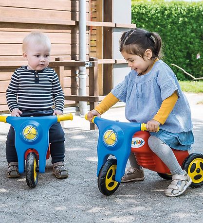 Dantoy Motor m. Kunststof wiel - 58,5 cm - Rood/Blauw/Geel Dantoy Motor m. Kunststof wiel - 58,5 cm - Rood/Blauw/Geel
