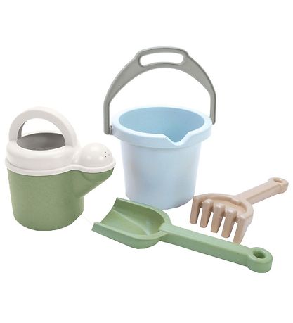 Dantoy BIO Plastic Bucket Set - 4 Parts - Blue/Green