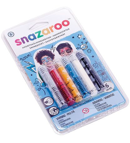Maquillage pour Visage SNAZAROO - Fondateur - 6 pces