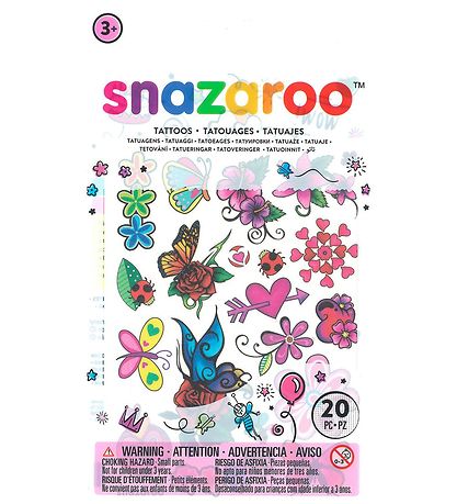Snazaroo Tattoos - 20 pcs - Spring