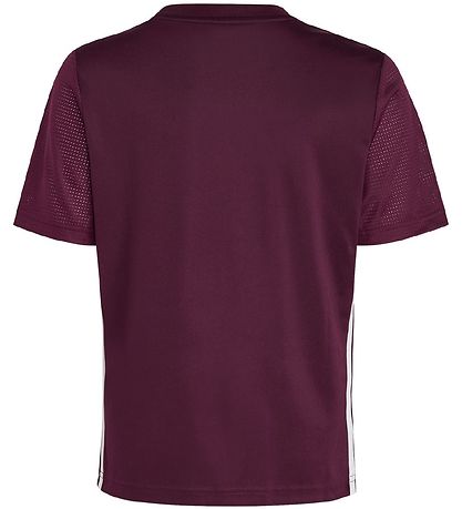 adidas Performance T-shirt - TABLE 23 - Bordeaux/White