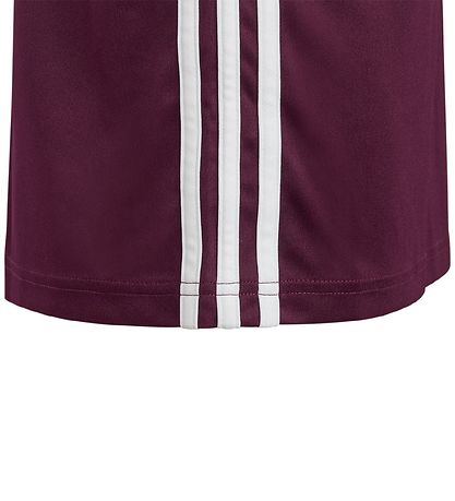 adidas Performance T-shirt - TABLE 23 - Bordeaux/White