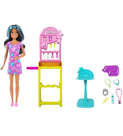 Ensemble de poupées Barbie - Skipper First Job - Perceur d'oreil Ensemble de poupées Barbie - Skipper First Job - Perceur d'oreil