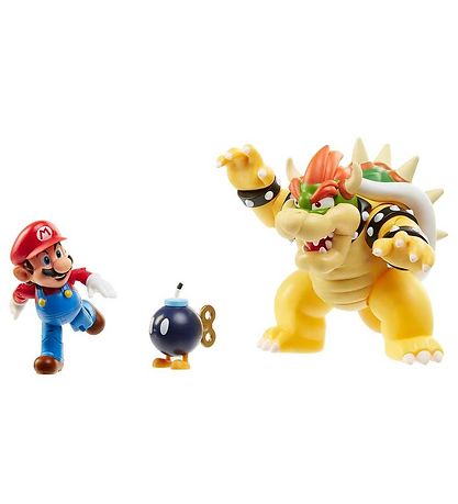 Super Mario Toy Figurine - Super Mario - Mario vs. Bowser