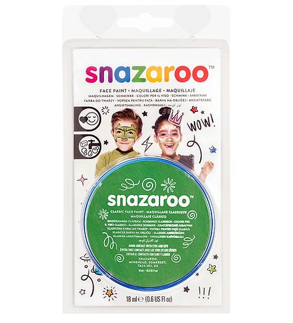 Maquillage pour Visage SNAZAROO - 18 ml - Herbe Green