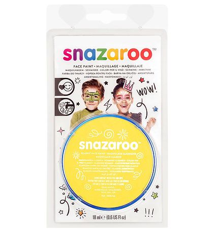 Maquillage pour Visage SNAZAROO - 18 ml - Lumineux Yellow