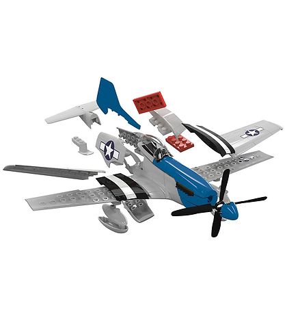 Airfix Set - SNELBOUW - D-Day P-51D Mustang J6046 - 38 Onderdele