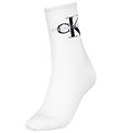 Calvin Klein Socks - Rib - White w. Logo