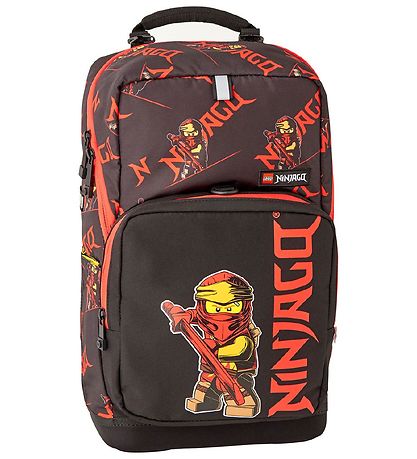 LEGO® Ninjago School Bag Set - Optimo - Black/Red