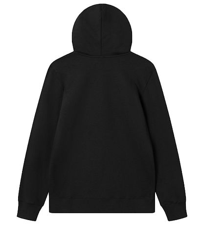 Wood Wood Kapuzenpullover - Ian - Black